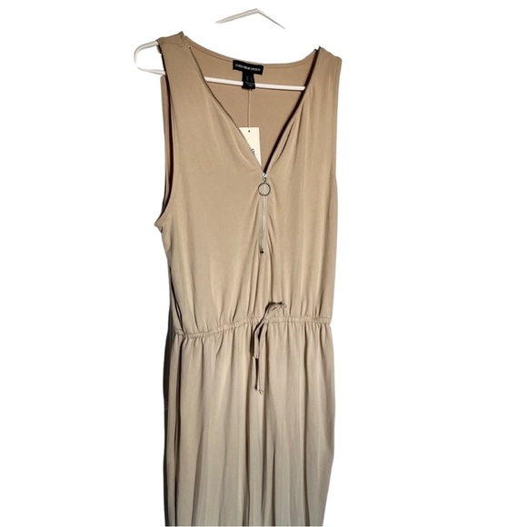 Pants - Sleeveless Jumper w/ Cinched Waist